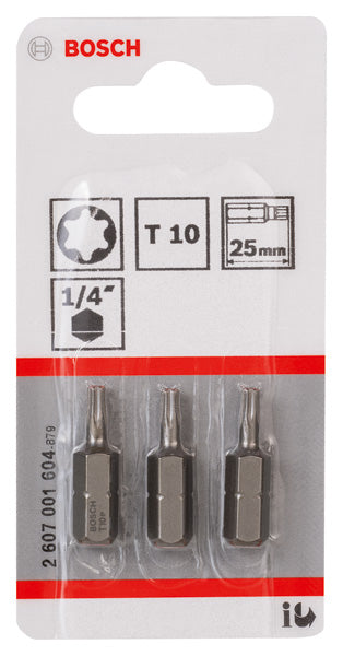 Bosch T10 (25mm) x 3
