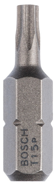 Bosch Extra-hard screwdriver bit. T15, 25 mm