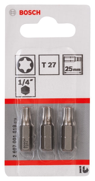Bosch T27 (25 mm) x 3