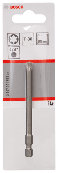 Punta de destornillador Bosch T30 (89 mm) x 1