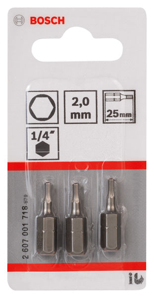 Bosch Is 2 (25 mm) x 3