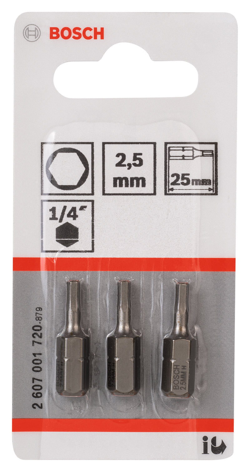 Bosch Is 2,5 (25 mm) x 3