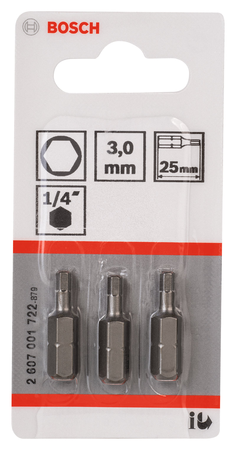 Bosch Is 3 (25 mm) x 3