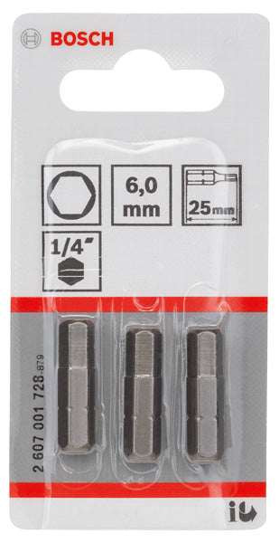 Bosch Is 6 (25 mm) x 3
