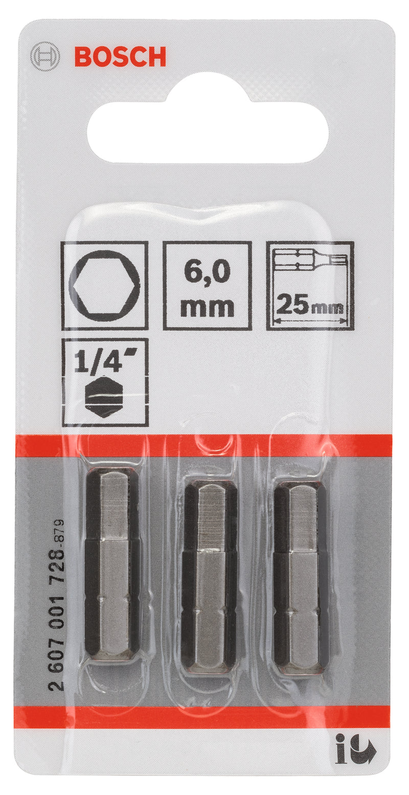 Bosch Is 6 (25 mm) x 3