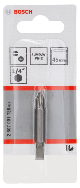 Bosch D-E Bit LS1.0 x 5.5 - PH2 (45mm) x 1