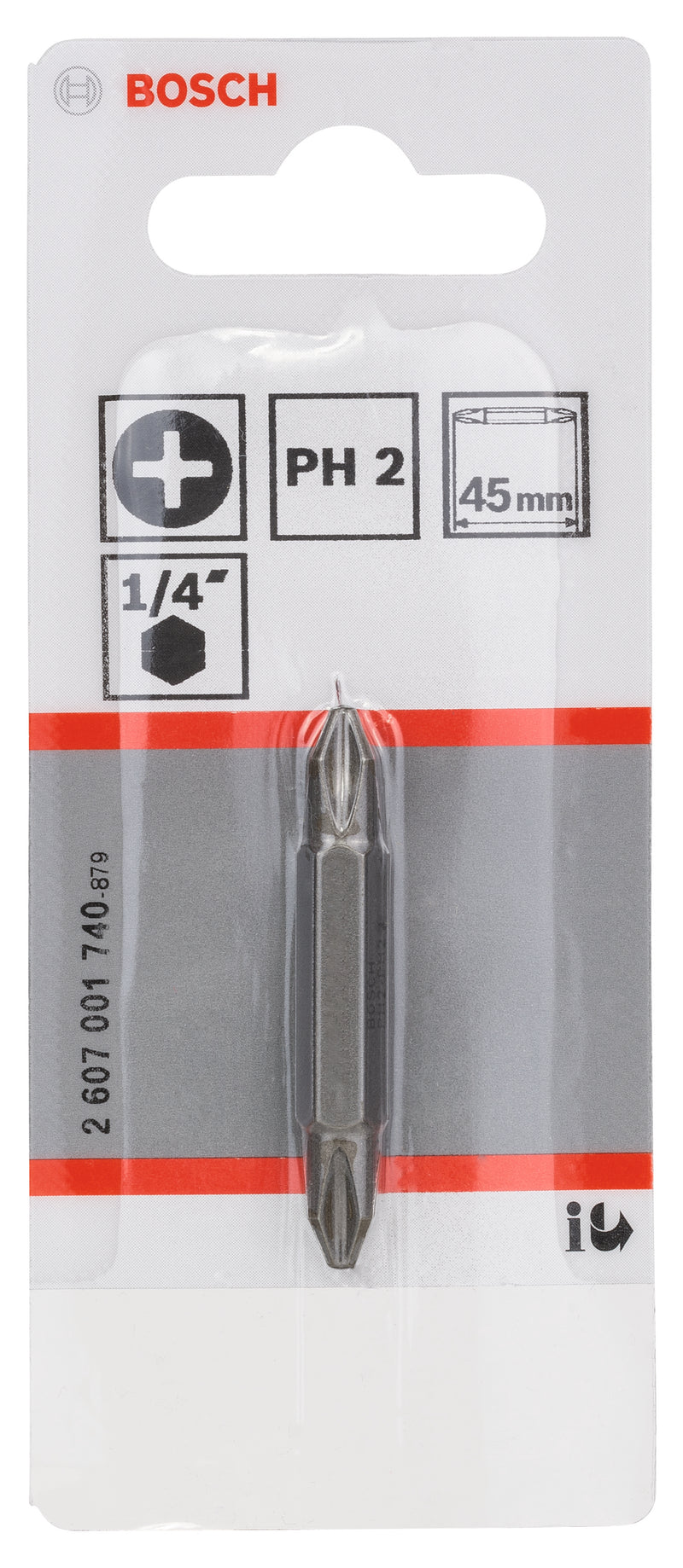 Broca DE Bosch PH2 - PH2 (45 mm) x 1