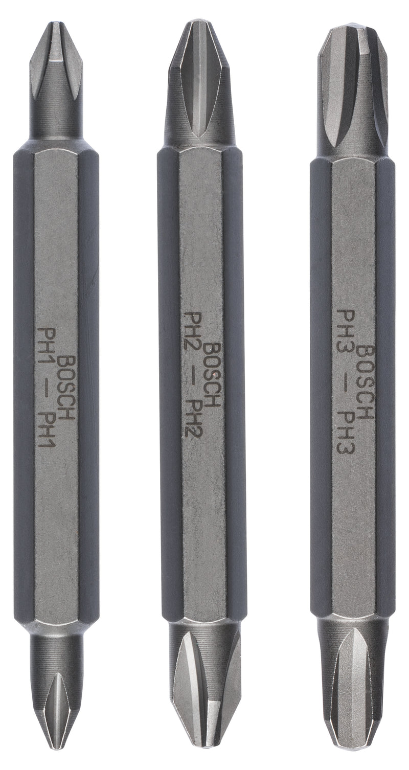 Juego de puntas de destornillador Bosch PH 1, 2 y 3 (3 piezas)