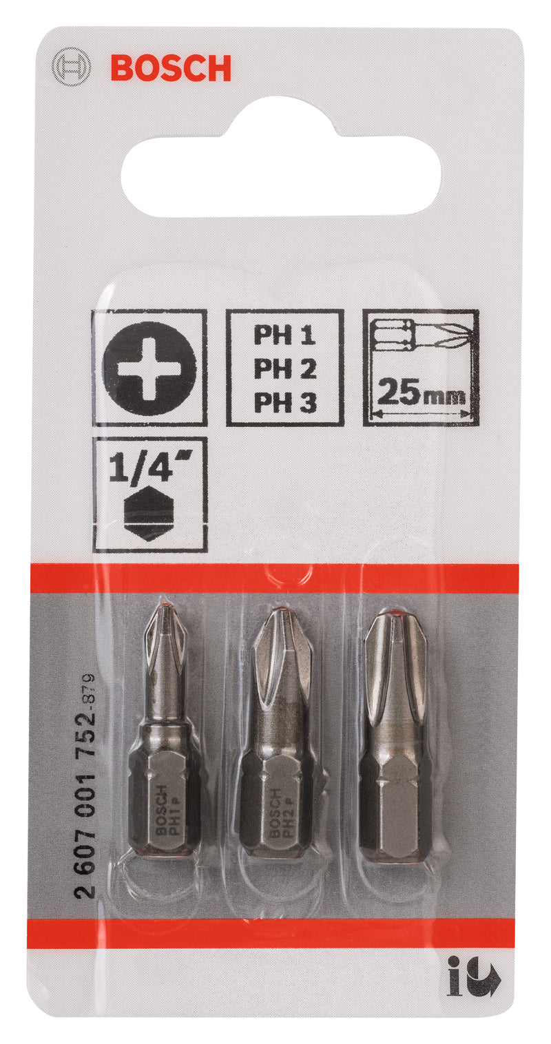 Bosch Mixed 3 Pack PH (25 mm)