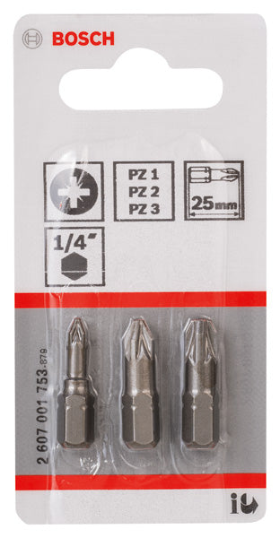 Bosch Mixed Pack de 3 PZ (25 mm)