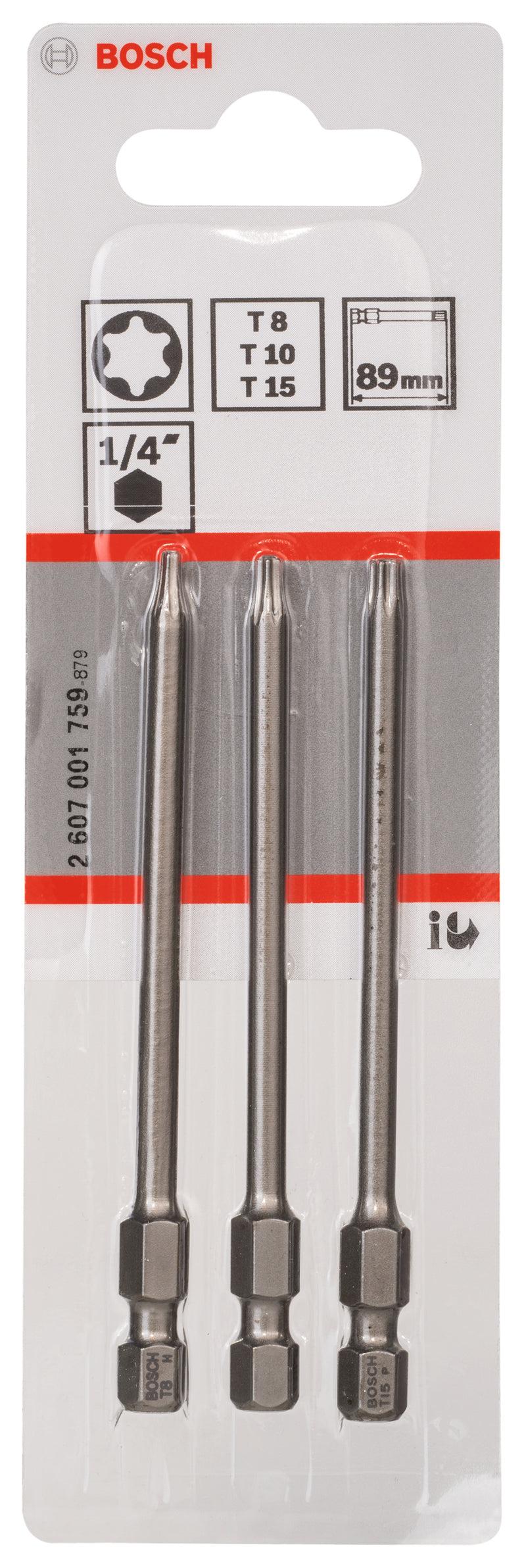 Bosch Mixed 3 Pack Torx (89 mm)