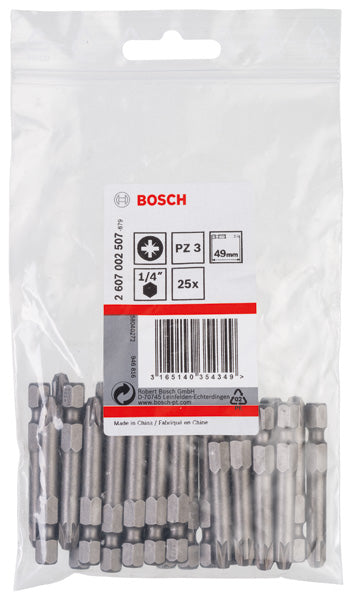 Bosch PZ 3 XH 49 mm Paquete de 25