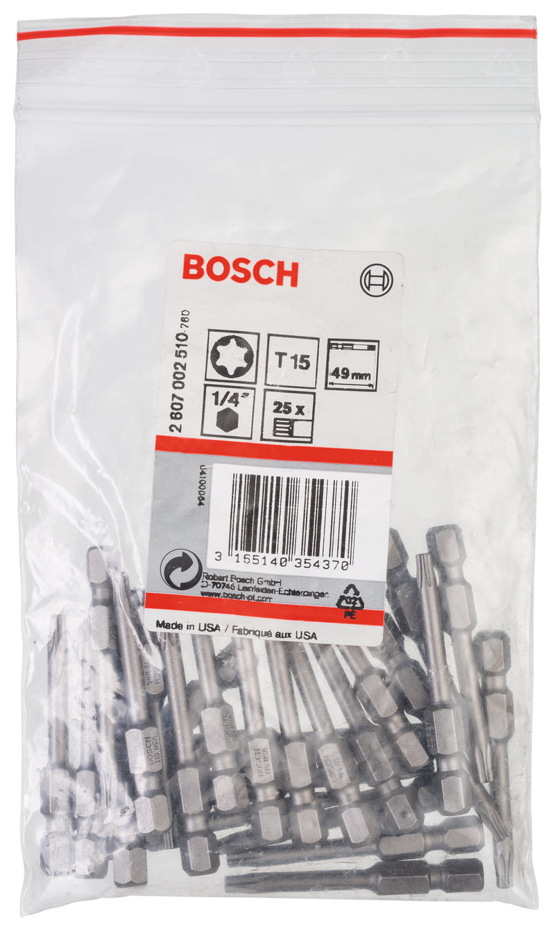 Bosch Extra-hard screwdriver bit