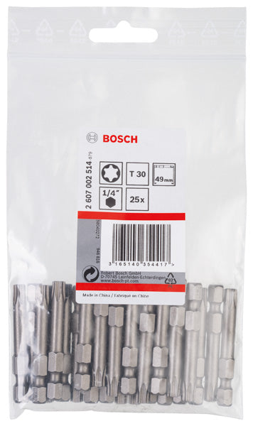 Bosch T30 XH 49 mm Paquete de 25