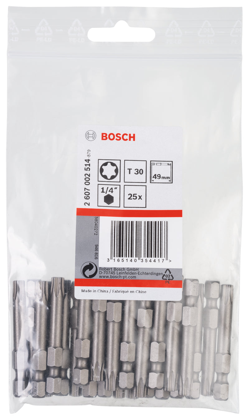 Bosch T30 XH 49 mm Paquete de 25