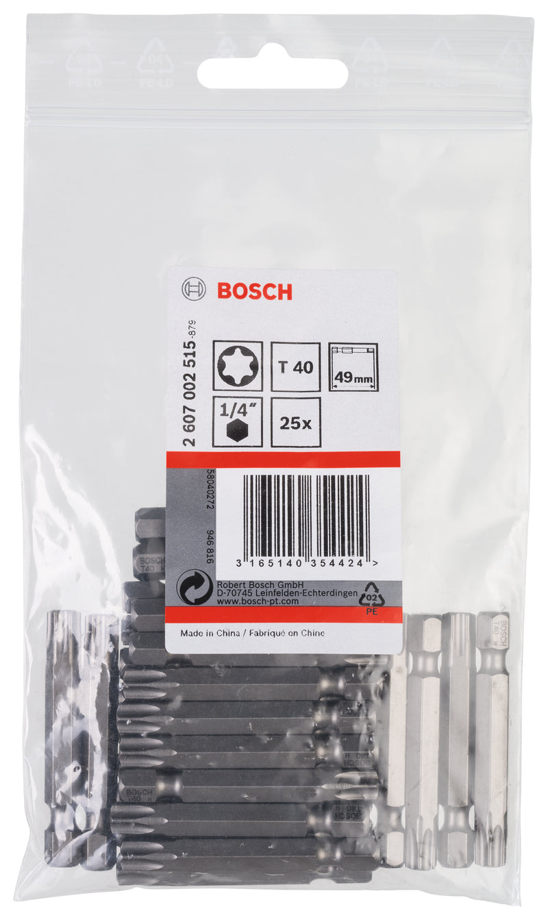 Bosch Extra-hard screwdriver bit