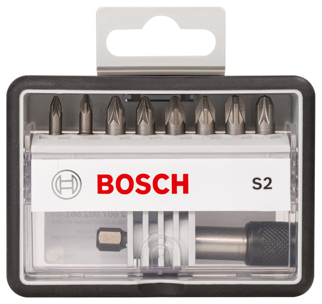 Bosch RobustLine 8+1pcs extra-hard set