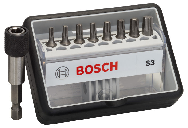Bosch Robust Line S 8+1 extra-hard screwdriver bit set