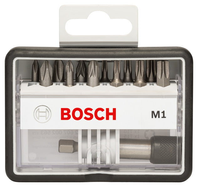 Bosch RobustLine 12+1pcs extra-hard set