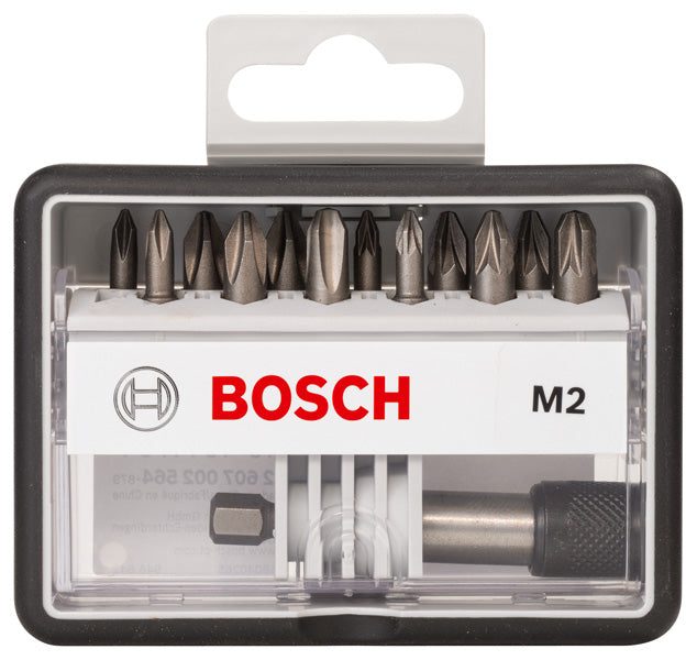 Bosch RobustLine 12+1pcs extra-hard set