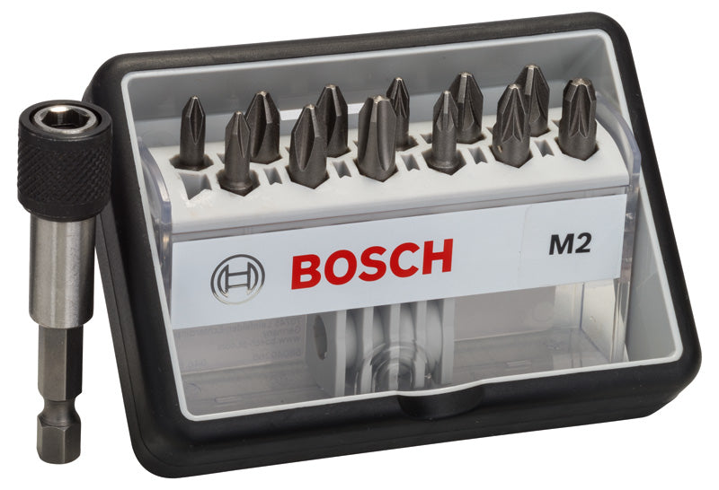 Bosch RobustLine 12+1pcs extra-hard set