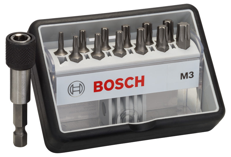 Bosch RobustLine 12+1pcs extra-hard set