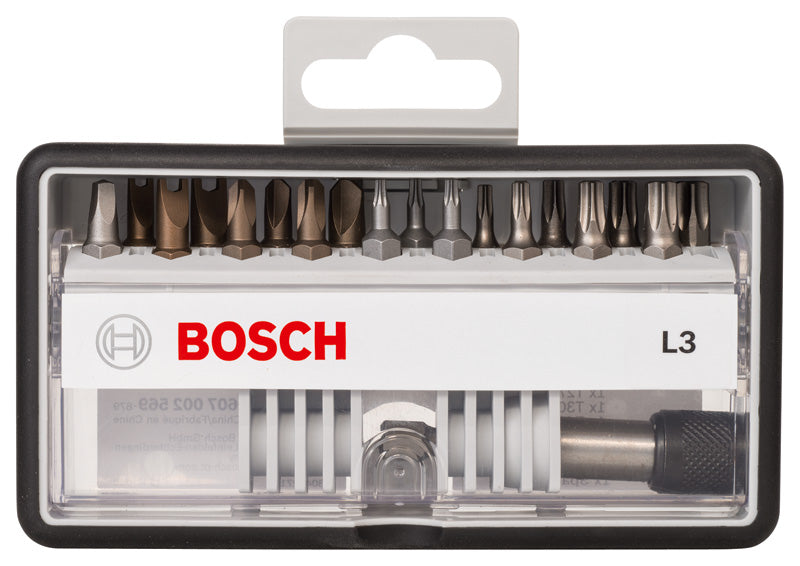 Bosch Robust Line L Extra-Hard 18+1 Bit Set