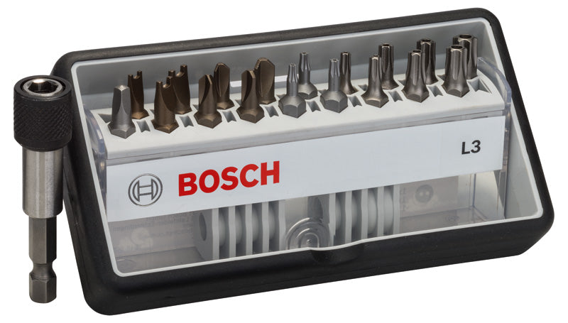 Bosch Robust Line L Extra-Hard 18+1 Bit Set