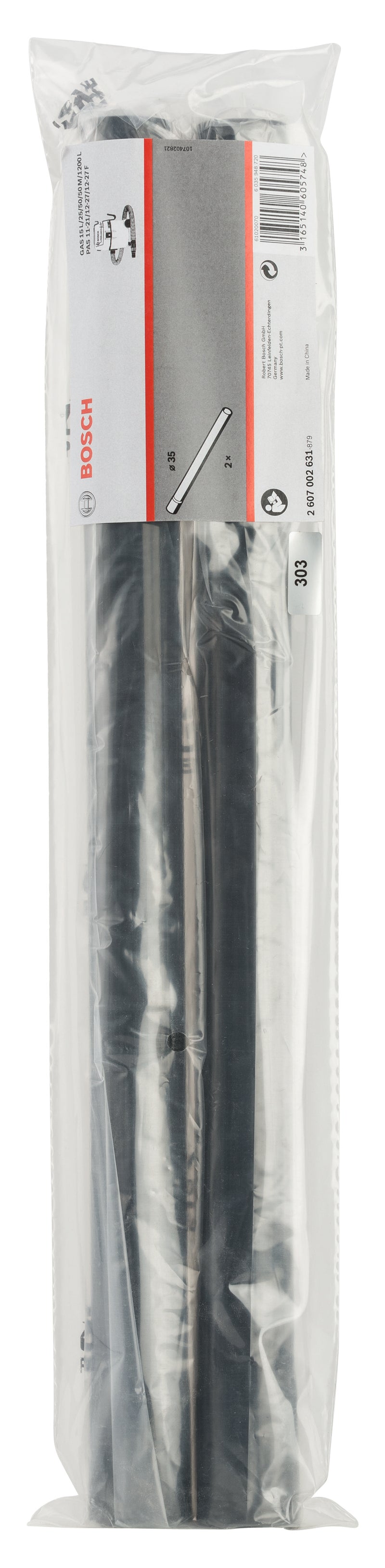 Tubos de extensão Bosch 2 x 500 mm