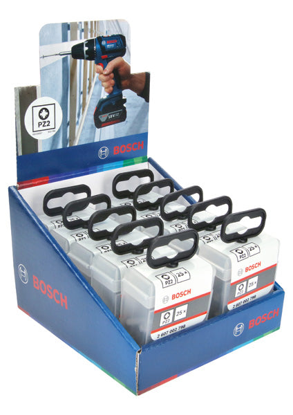 Bosch Screwdriver Bit ExH PZ2 25mm 25pc