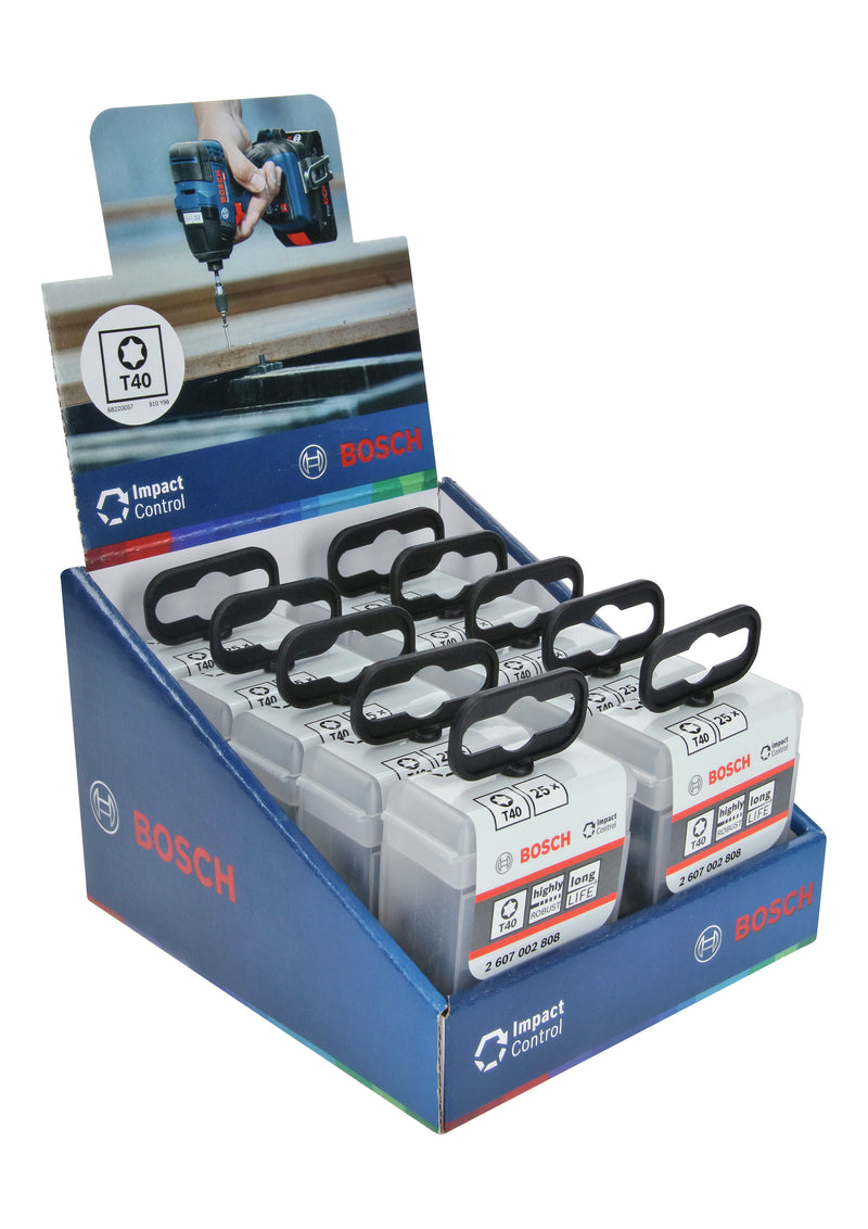 Bosch Screwdriver Bit Impact T40 25mm 25pc