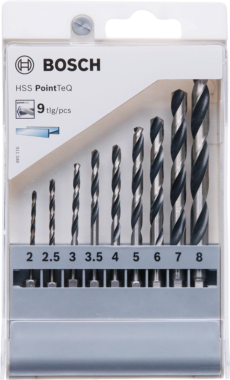 Bosch Hexagonal metal drill bit HSS PointTeQ H