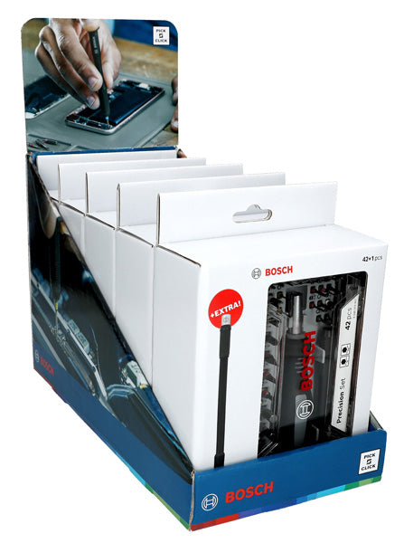 Bosch Precision Screwdriver Bit 5x43pc Set, Di