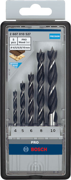 Bosch RobustLine Brad Point 5pcs