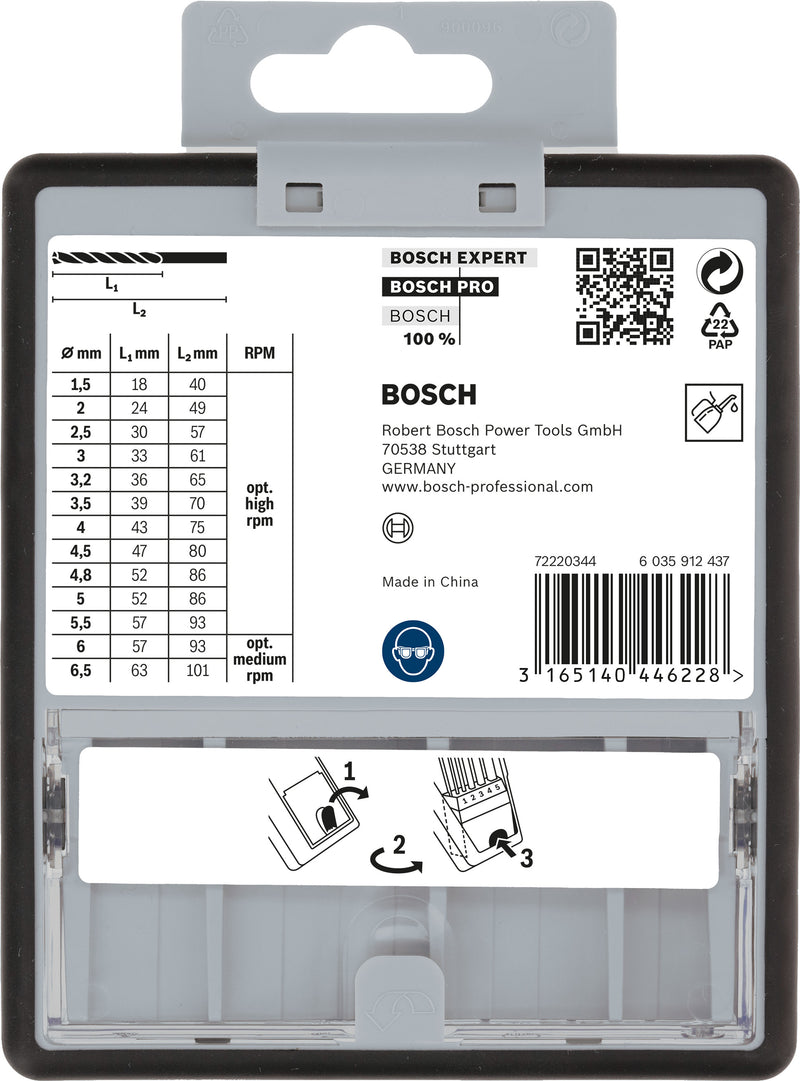 Bosch RobustLine HSS-G, 135° 13pcs