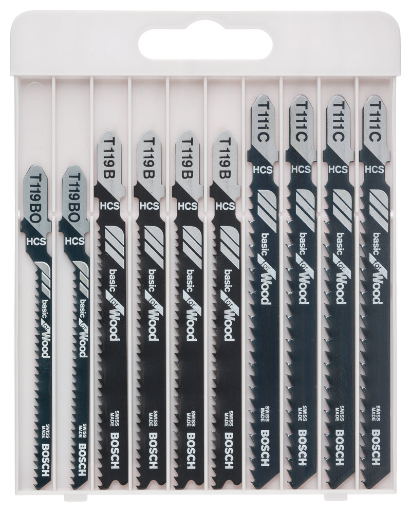 Bosch X-Pro Line jigsaw blade set wood 10pcs