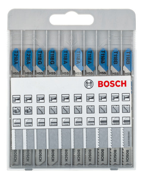 Bosch X-Pro Line jigsaw blade set metal 10pcs
