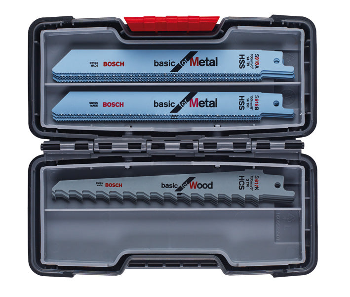 Bosch RSB 15pc set for Wood+Metal (Box)