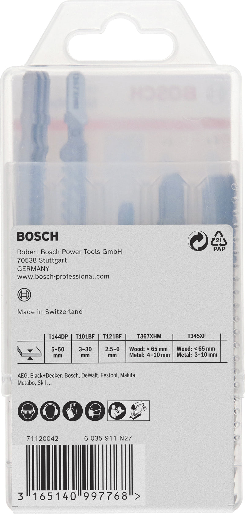 Bosch 15 x JSB Set for MultMaterial + 1 x EXPE