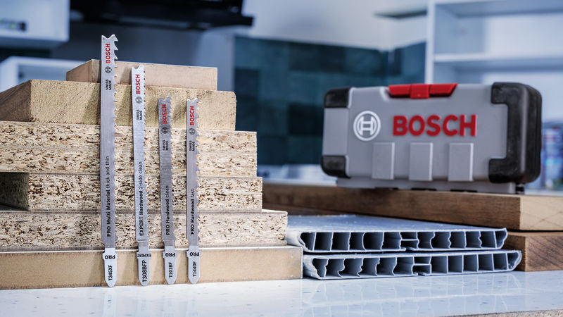Lâminas de serra vertical e lâminas de serra sabre, sortidos Bosch Accessories (PRO Wood and Metal Kitchen Builder Set, 100 mm, 30 pcs)