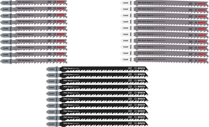 Bosch Saw Blade Set RBP - 30ER SET JSB T-BOX