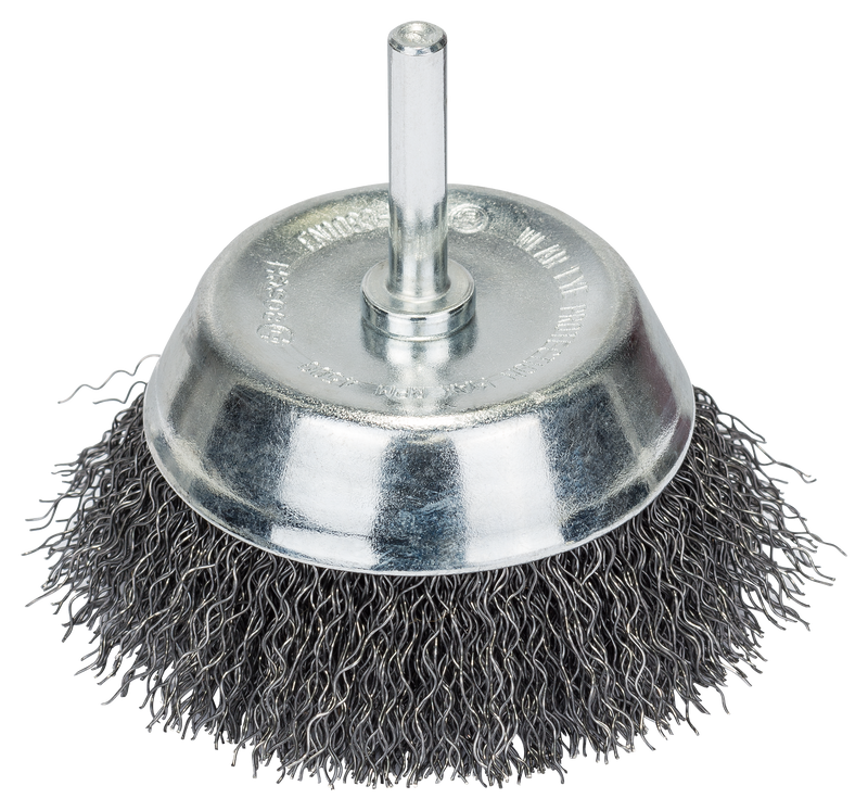 Bosch Cup Brushes for Drills - Crimped Wire, Ø 75 mm