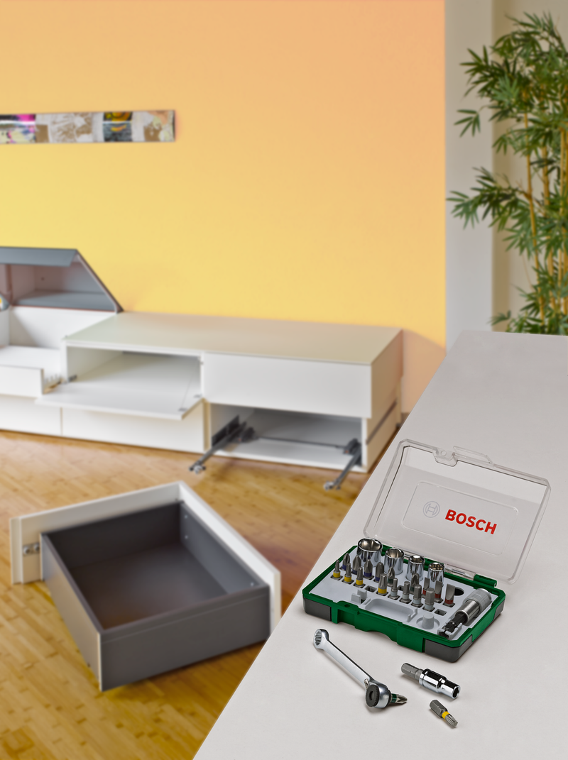 Bosch 27pc Ratchet Screwdriving Set