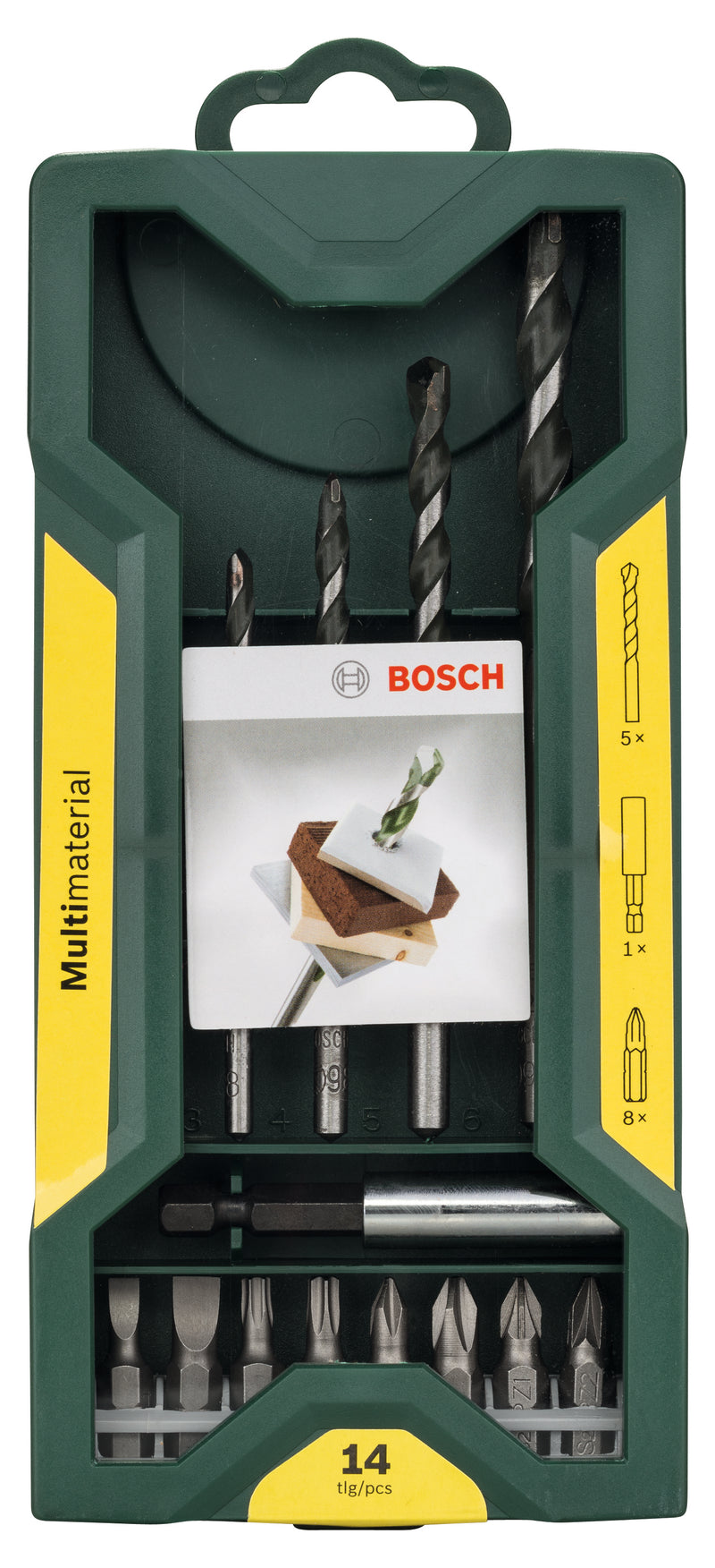Bosch Mini X-Line with 7 bits for drilling and screwdriving (multifunction)