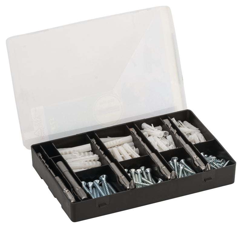 Bosch SDS plus fastening set, 173 pieces