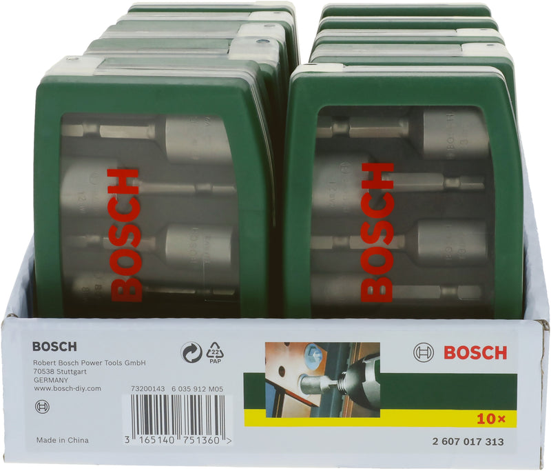 Chave de caixa Bosch 6 peças