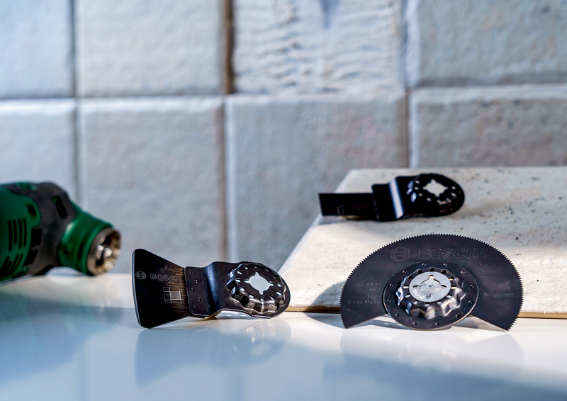 Conjunto de azulejos Bosch OMT Promoline 3 peças