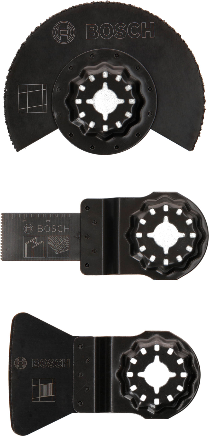 Conjunto de azulejos Bosch OMT Promoline 3 peças