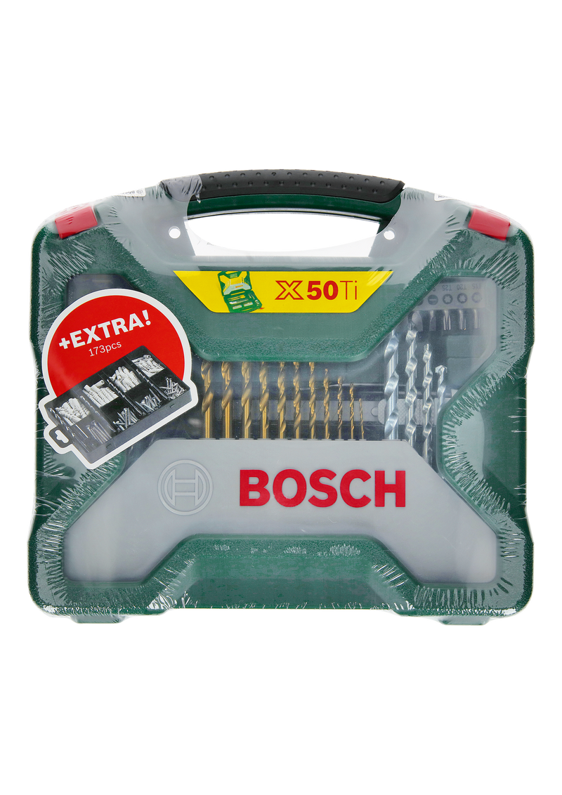 Bosch Accessory Set X-Line 50 TiN plus 173 pcs
