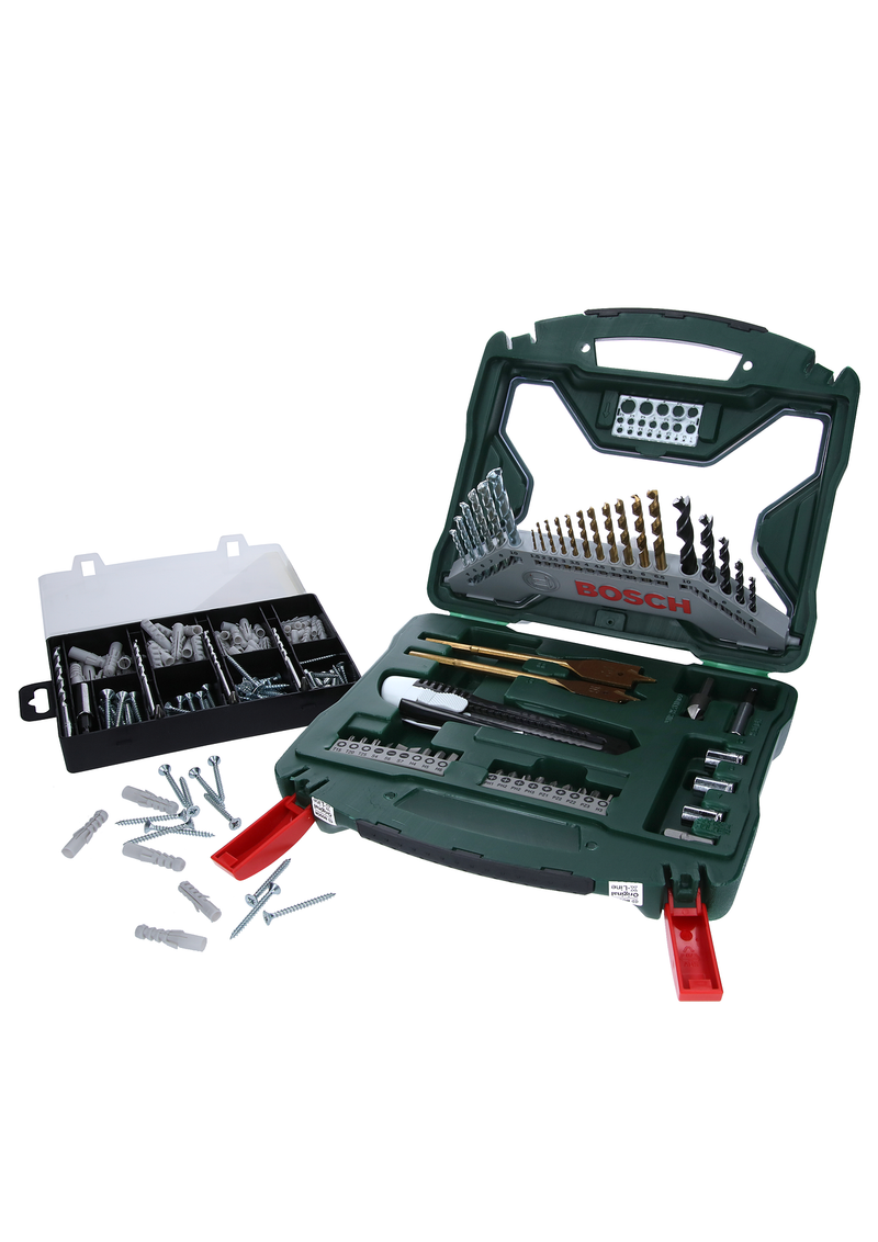 Bosch Accessory Set X-Line 50 TiN plus 173 pcs
